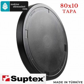 80x10 mm SUPTEX NBR YAĞ TAPA KEÇESİ TİP-T4 80*10 mm